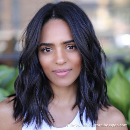10Inch natural wave synthetic wig for women factory hotsell Short Curly Wig for People